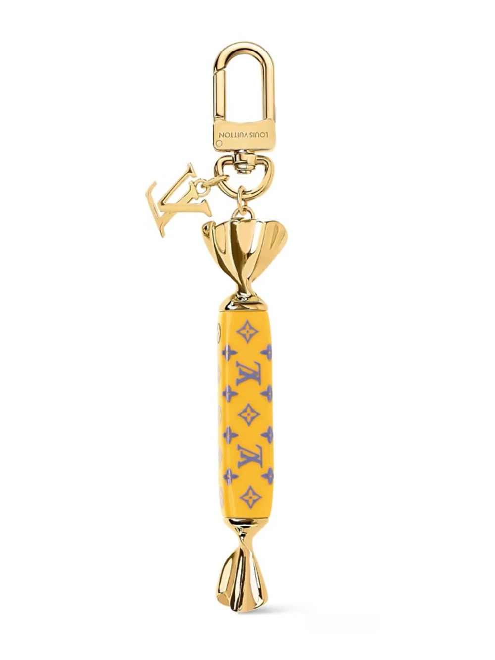 ✨NEW✨Louis Vuitton 2026 Monogram LV Sweets Bag Charm - Yellow